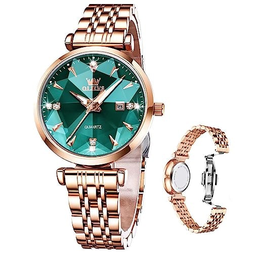 Olevs Women's Rose Gold Quartz Watch: $36.35 Olevs Women's Rose Gold Quartz Watch: $36.35