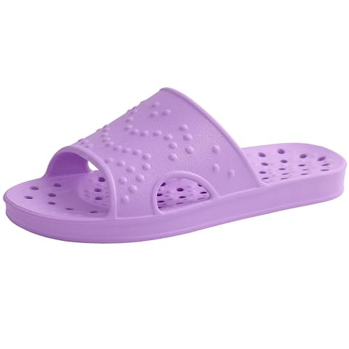 Shevalues Arch Support Quick-Drying Shower Slides: $15.98