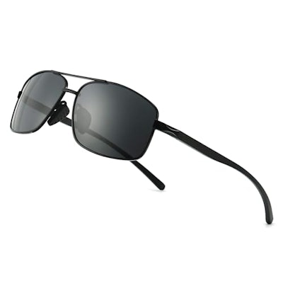 Sungait Polarized Rectangular Sunglasses for $14 + free shipping w/ Prime