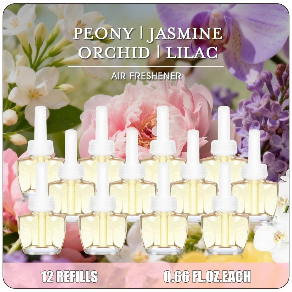 Plug in Air Freshener Refills 12-Pack: $17.59