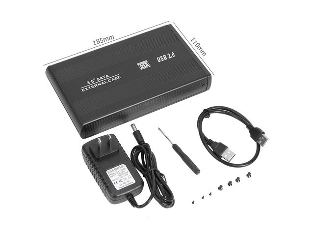 3.5-inch USB 3.0 to SATA External Hard Drive Enclosure: $23.99 3.5-inch USB 3.0 to SATA External Hard Drive Enclosure: $23.99