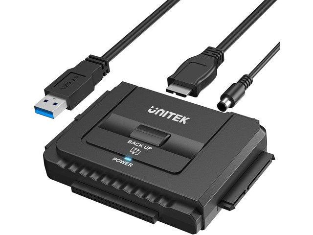 Unitek USB 3.0 to IDE and SATA External Hard Drive Adapter Kit: $35.49 Unitek USB 3.0 to IDE and SATA External Hard Drive Adapter Kit: $35.49