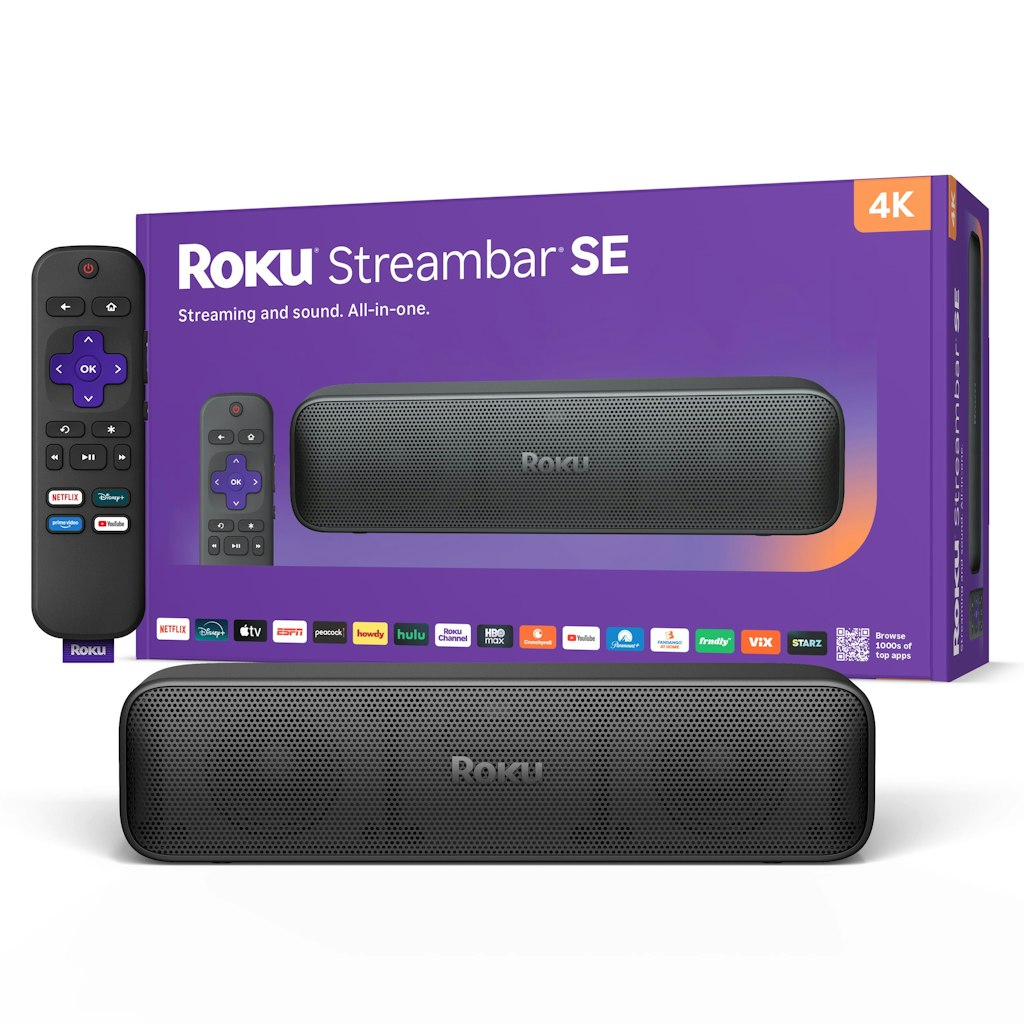 Roku Streambar SE 2-in-1 Soundbar and 4K HDR Streaming Device: $149.99
