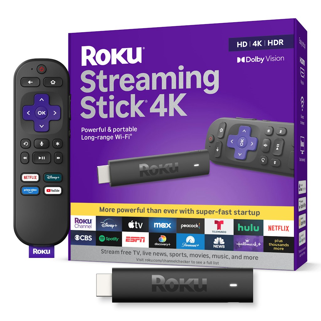 Roku Streaming Stick 4K Streaming Device: $79.99