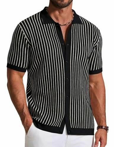 Coofandy Men's Short Sleeve Knit Polo Shirt: $24.67 Coofandy Men's Short Sleeve Knit Polo Shirt: $24.67