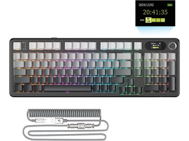 Attack Shark X98 Pro Wireless Mechanical Keyboard: $127.35 Attack Shark X98 Pro Wireless Mechanical Keyboard: $127.35