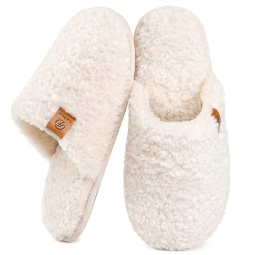 EverFoams Women's Fuzzy Slippers: $16.12 EverFoams Women's Fuzzy Slippers: $16.12