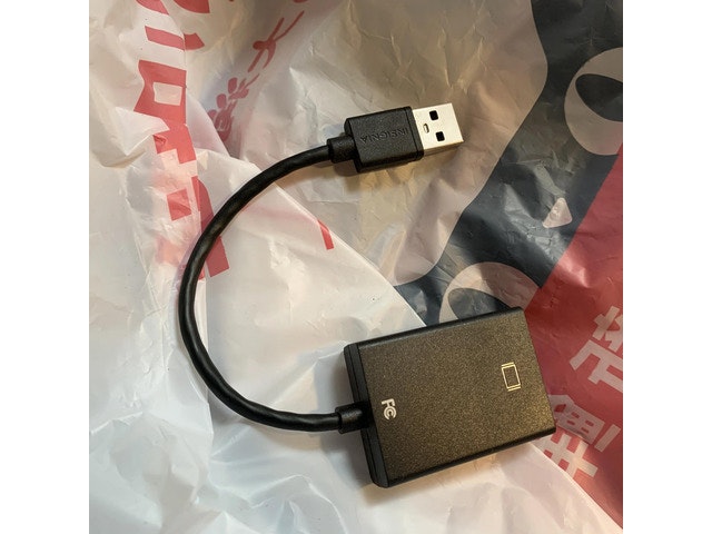 Insignia USB 3.0 to VGA Adapter: $23 Insignia USB 3.0 to VGA Adapter: $23