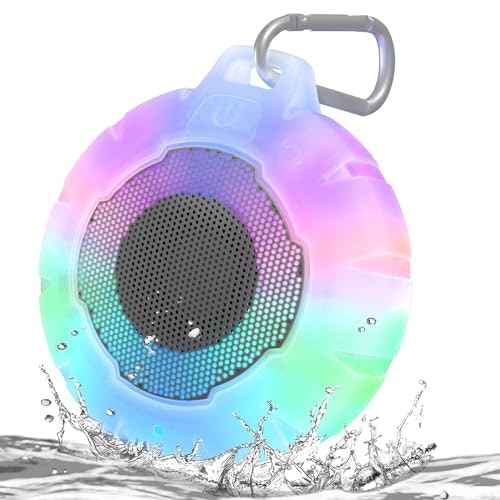 Heysong Portable Waterproof Bluetooth Shower Speaker: $24.64