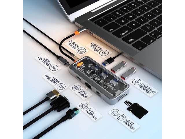 USB-C Multi-Port Hub Adapter: $73.26 USB-C Multi-Port Hub Adapter: $73.26