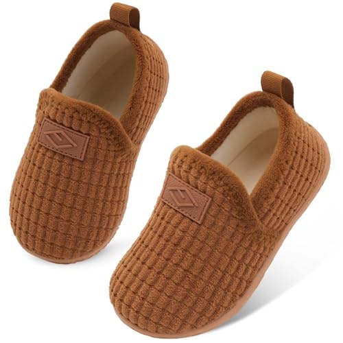 Lefflow Baby Fleece Moccasin Slippers: $16.97