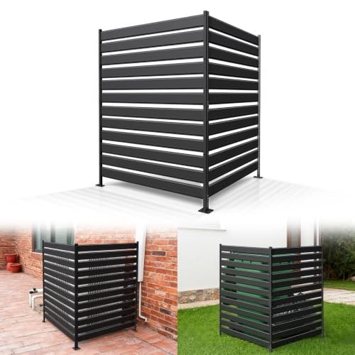 48-inch x 38-inch Metal Privacy Fence Screen 2-Pack: $101.05