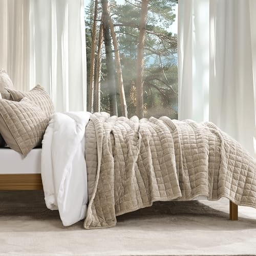 Recyco Channel Box Stitch Velvet Twin/Twin XL Quilt Set: $59.49 Recyco Channel Box Stitch Velvet Twin/Twin XL Quilt Set: $59.49