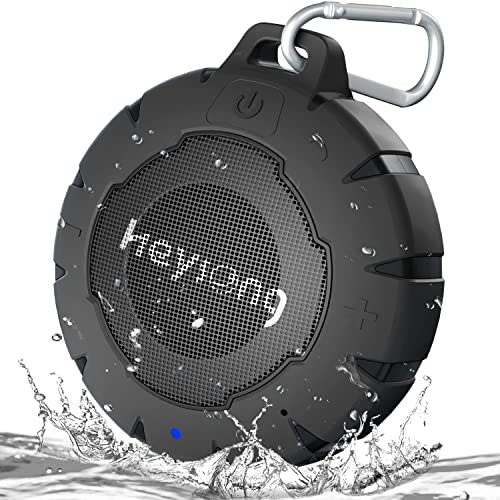 Heysong Waterproof Portable Shower Speaker: $19.99