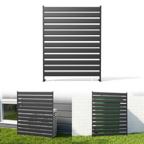 48"H x 38"W Metal Privacy Fence Screen Panel: $59.40