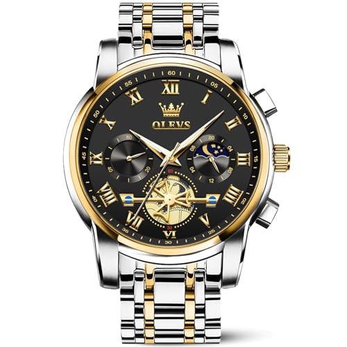 Olevs Stainless Steel Luxury Men's Watch: $36.35 Olevs Stainless Steel Luxury Men's Watch: $36.35