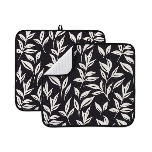 Freshmint 16"x18" Dish Drying Mat 2-Pack: $11.67