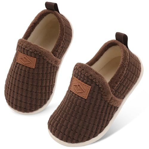 Lefflow Toddler Fuzzy Fleece Moccasin Slippers: $15.99 Lefflow Toddler Fuzzy Fleece Moccasin Slippers: $15.99