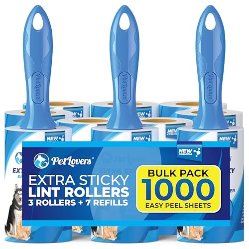 PetLovers Extra Sticky Lint Roller 1,000-Sheet 10-Pack: $22.98