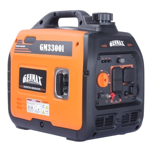 Genmax GM3300i 3,300W Portable Inverter Generator: $394.99 Genmax GM3300i 3,300W Portable Inverter Generator: $394.99