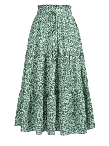 Barasa Boho Floral Tiered Summer Skirt: $24.64 Barasa Boho Floral Tiered Summer Skirt: $24.64