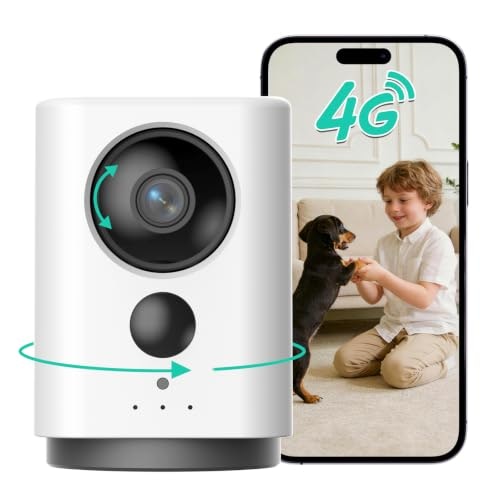 Liwan 2K 4G LTE Indoor Wireless Security Camera: $49.97