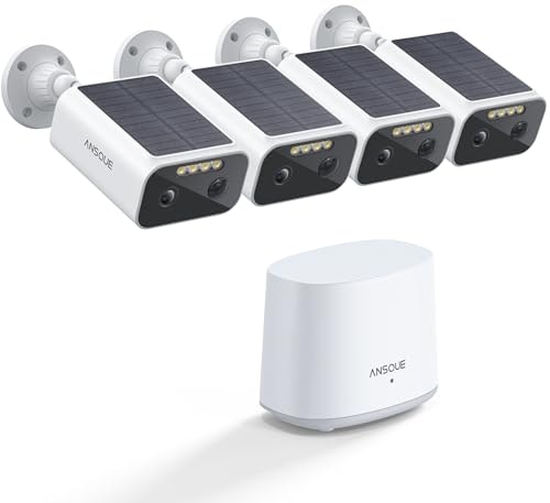 Ansque Solar-Powered Wireless Security Camera: $195.49