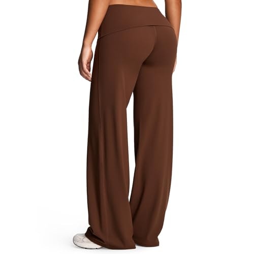 Aoxjox Athlenza Fold-Over Waist Yoga Pants: $27.19 Aoxjox Athlenza Fold-Over Waist Yoga Pants: $27.19
