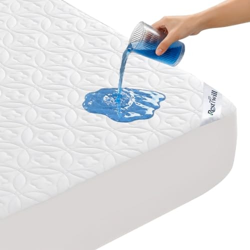 RestTwill Waterproof King Mattress Protector: $29.68 RestTwill Waterproof King Mattress Protector: $29.68
