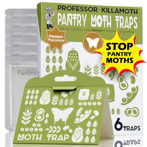 Professor Killamoth Pantry Moth Traps 6-Pack: $12.71
