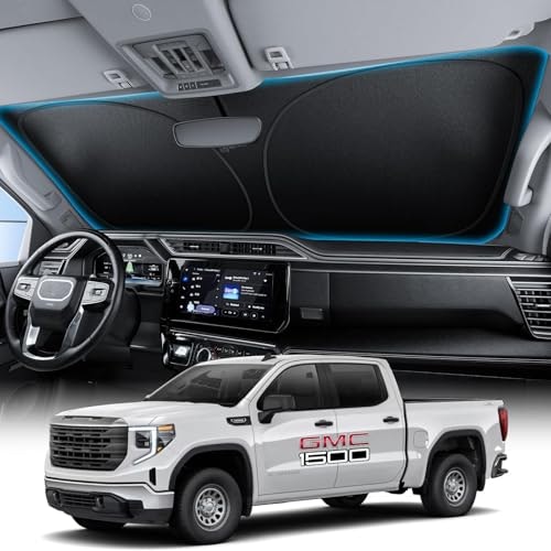 Wigoo GMC Sierra Windshield Sunshade: $21.98 Wigoo GMC Sierra Windshield Sunshade: $21.98