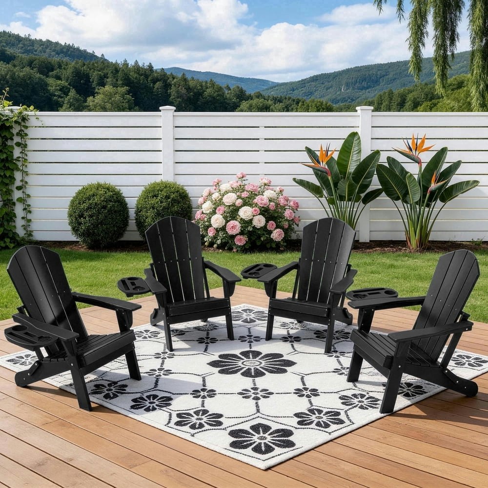 Foowin Folding Adirondack Chair 4-Pack: $323.89 Foowin Folding Adirondack Chair 4-Pack: $323.89