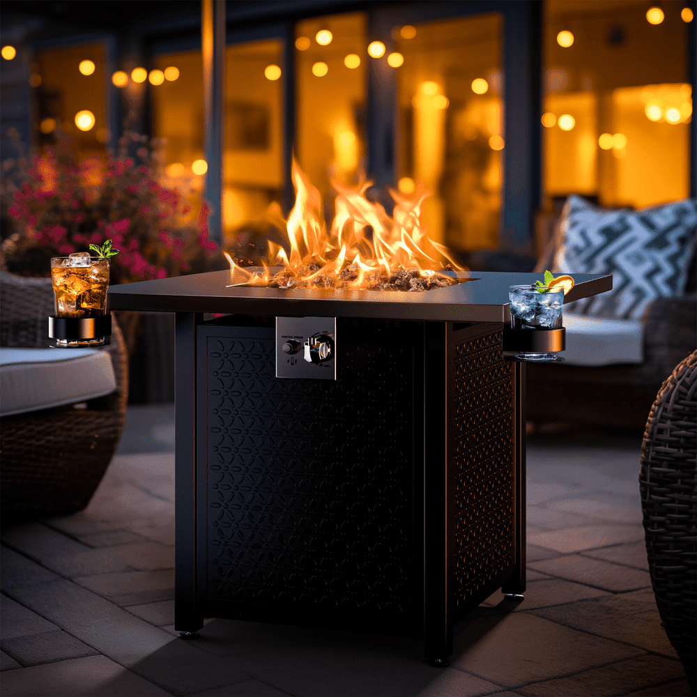 Philergo 28-Inch 50,000 BTU Propane Fire Pit Table: $149.99