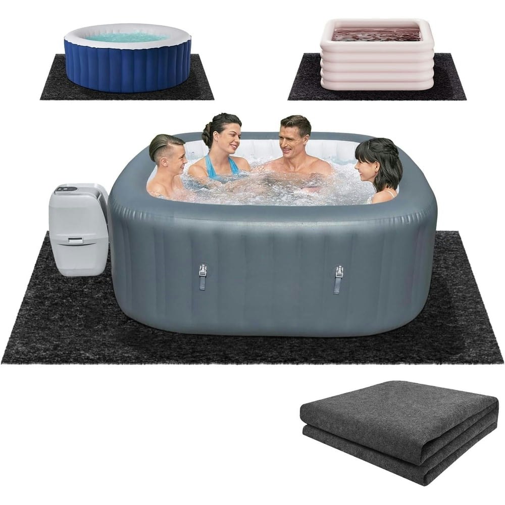 Fangnisn 90x90-Inch Hot Tub Pad: $29.59