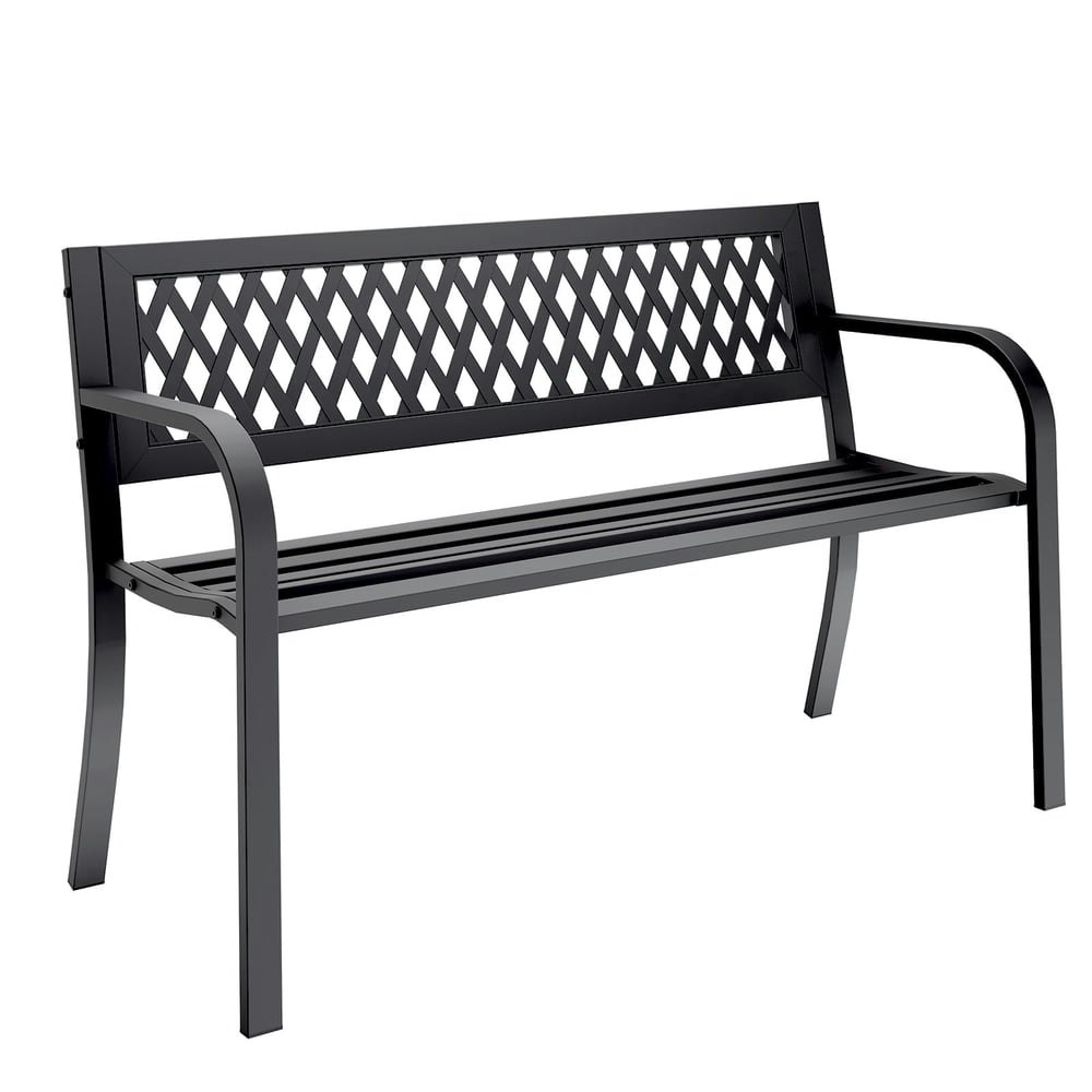 Wasuhe 50-Inch 2-Person Outdoor Patio Bench: $58.69 Wasuhe 50-Inch 2-Person Outdoor Patio Bench: $58.69