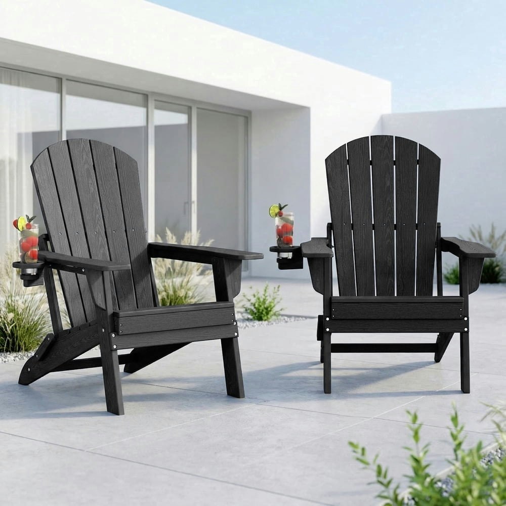 Cobiod Folding Adirondack Chairs 2-Pack: $155.22 Cobiod Folding Adirondack Chairs 2-Pack: $155.22