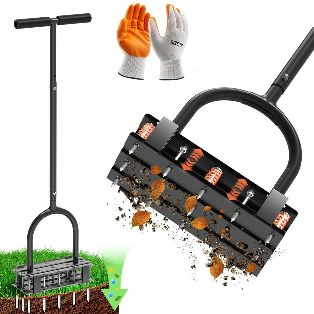 Lawn Air 2-in-1 Manual Lawn Aerator: $29.89