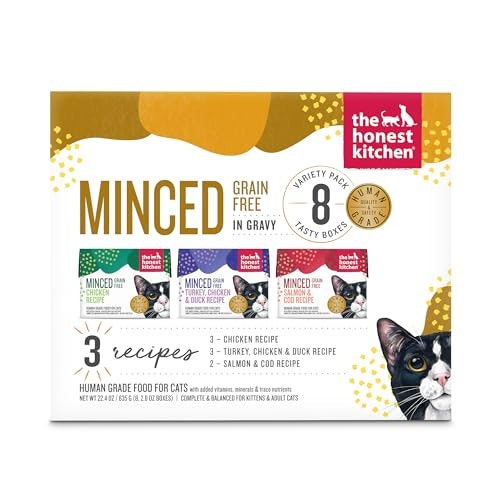 The Honest Kitchen Grain Free Minced in Bone Broth Gravy Wet Cat Food 12-Pack: $15.99 The Honest Kitchen Grain Free Minced in Bone Broth Gravy Wet Cat Food 12-Pack: $15.99