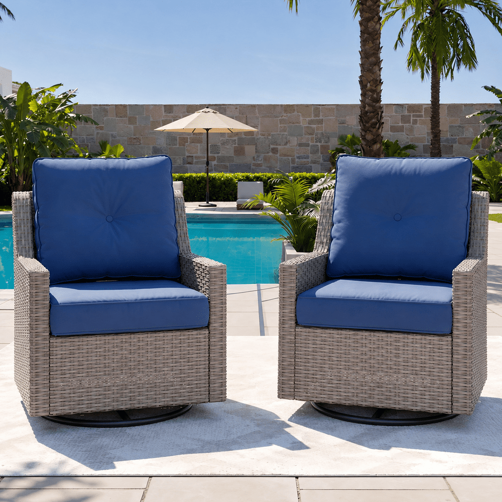 Deersky Outdoor Swivel Glider Chairs 2-Pack: $319.99 Deersky Outdoor Swivel Glider Chairs 2-Pack: $319.99