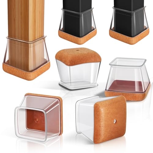 Pisao Chair Leg Floor Protectors 24-Pack: $14.44 Pisao Chair Leg Floor Protectors 24-Pack: $14.44