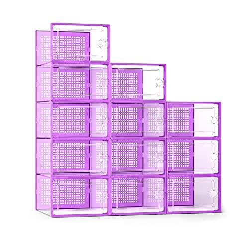 Kuject X-Large Stackable Shoe Storage Box 12-Pack: $35.99 Kuject X-Large Stackable Shoe Storage Box 12-Pack: $35.99