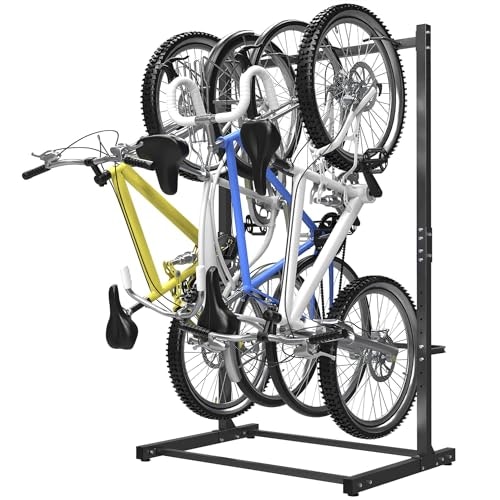 Walmann Freestanding 4-Bike Vertical Storage Stand: $115.99 Walmann Freestanding 4-Bike Vertical Storage Stand: $115.99