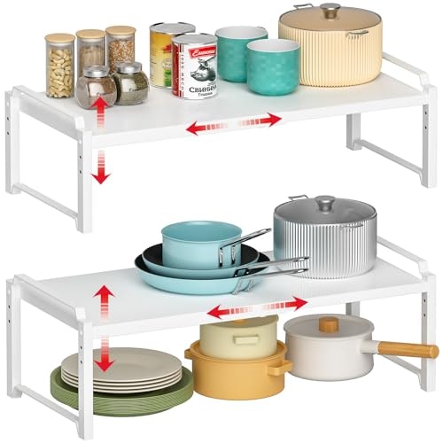 X-cosrack 12-Inch Heavy Duty Expandable Kitchen Cabinet Shelf: $42.49