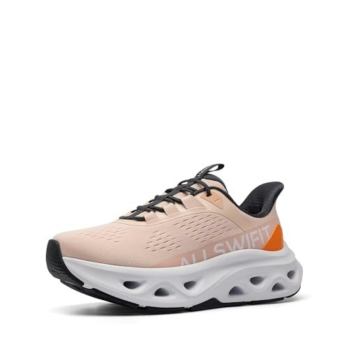 Allswifit Women's Slip-On Cushioned Walking Sneakers: $55.43
