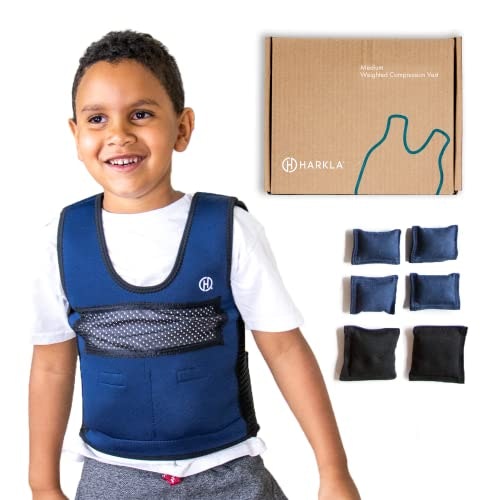 Harkla Weighted Compression Vest for Kids: $49.98 Harkla Weighted Compression Vest for Kids: $49.98