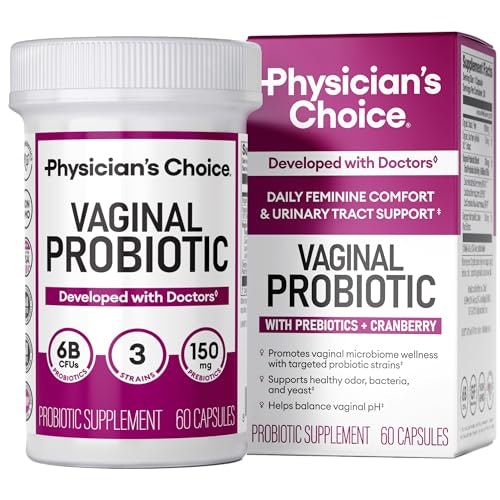 Physician's Choice Vaginal Probiotics 60-Count: $33.97