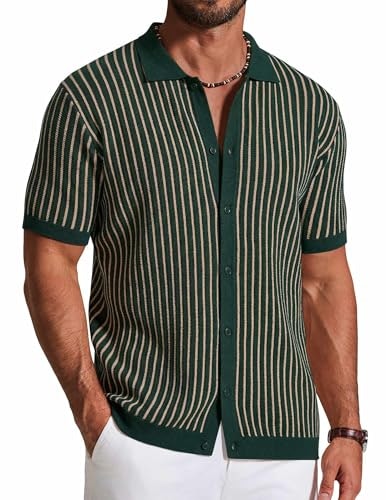 Coofandy Men's Textured Knit Polo Shirt: $28.89 Coofandy Men's Textured Knit Polo Shirt: $28.89