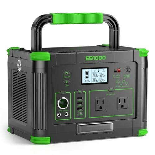 Grecell 999Wh 1,000W Portable Power Station: $279.96 Grecell 999Wh 1,000W Portable Power Station: $279.96