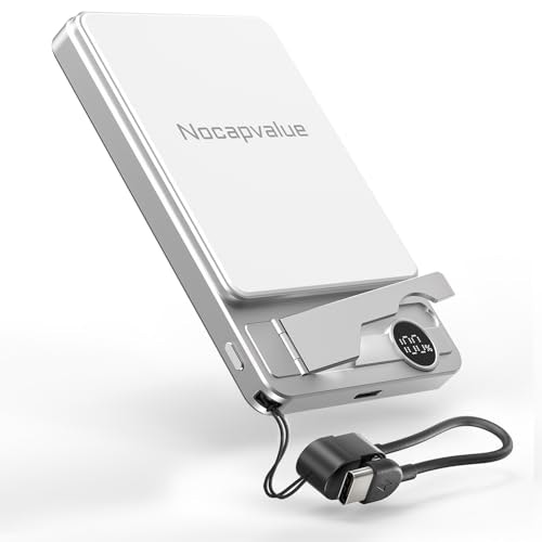 Nocapvalue 10,000mAh Qi2 Magnetic Portable Charger with Stand: $23.99 Nocapvalue 10,000mAh Qi2 Magnetic Portable Charger with Stand: $23.99