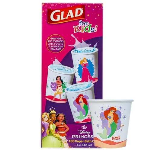 Glad for Kids Disney Princess 3-oz. Paper Cups 100-Count: $4.97 Glad for Kids Disney Princess 3-oz. Paper Cups 100-Count: $4.97